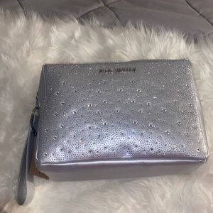 Steve Madden double zip cosmetic/miscellaneous travel bag.